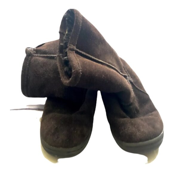 Circo Target Suede Flat Boots Girls Youth Size 5 Brown - Picture 2 of 5